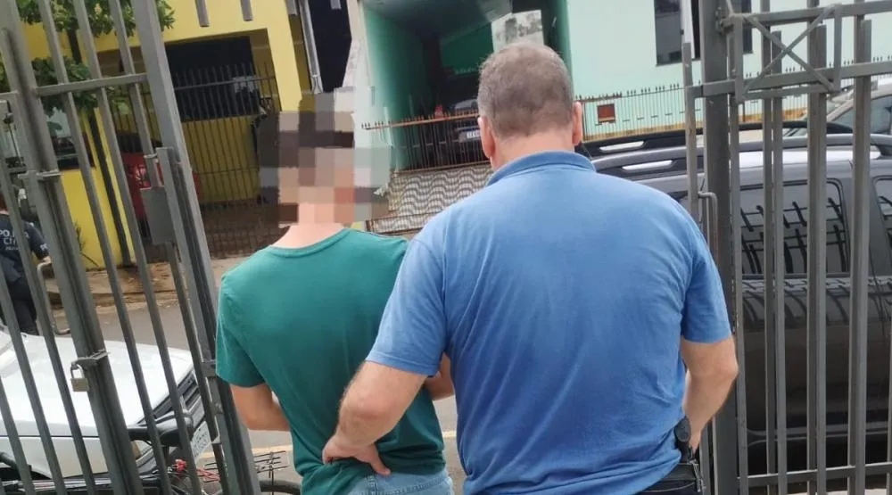 Homem é preso acusado de estuprar o próprio filho em Siqueira Campos