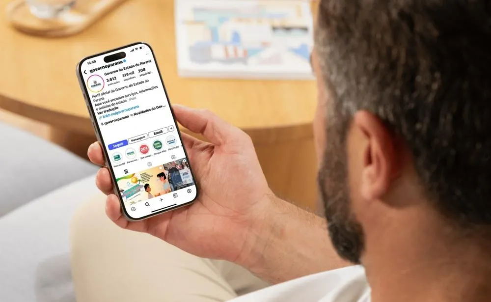 Redes sociais do Governo do Paraná assumem a liderança nacional