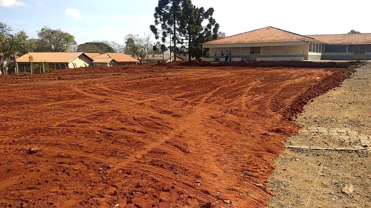 Prefeitura de W. Braz inicia trabalhos  para instalação de mini arena esportiva