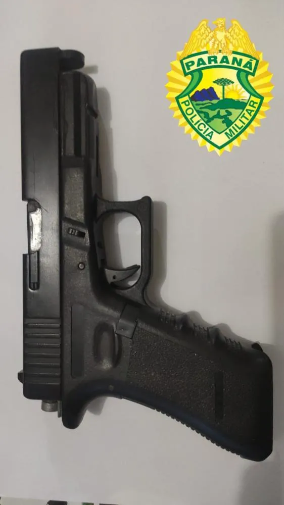 Homem com “Pistola” é preso deitado na rua no Centro de Siqueira Campos