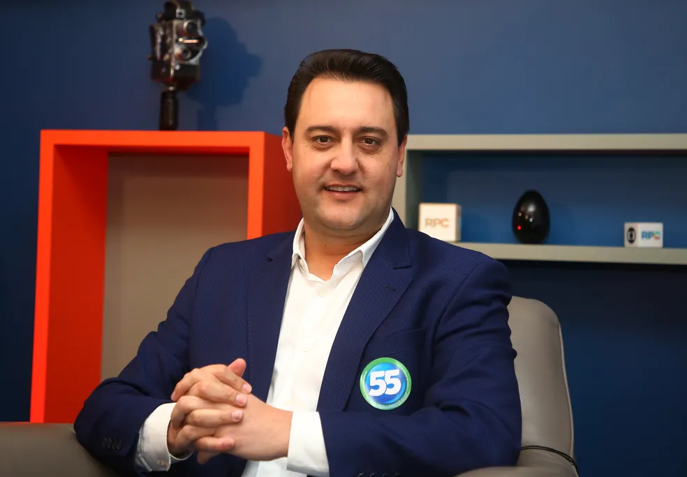 Sem Bolsonaro, Ratinho Junior é o governador mais forte para presidente em 2026