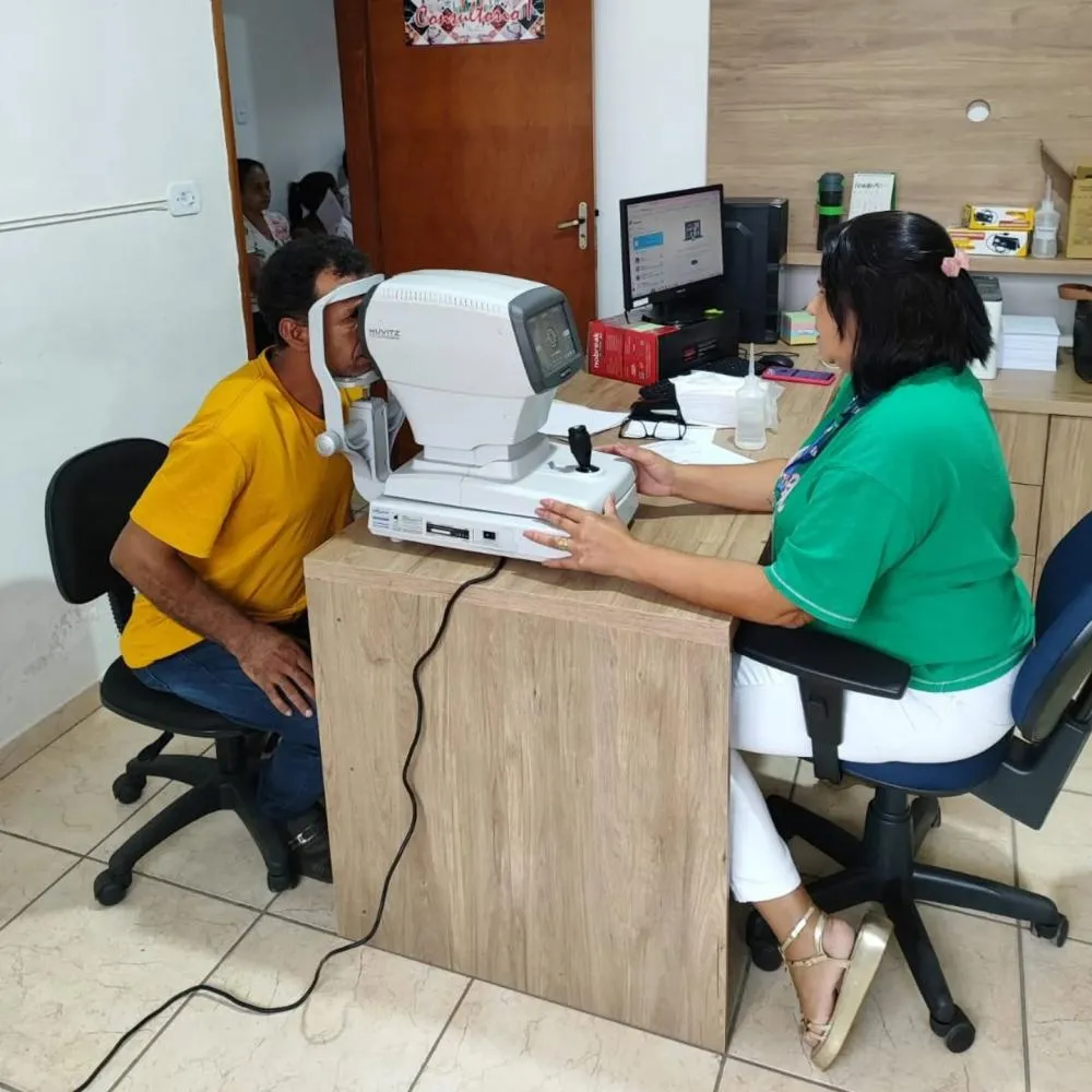 Sengés atende mais de 160 pacientes durante mutirão de oftalmologia