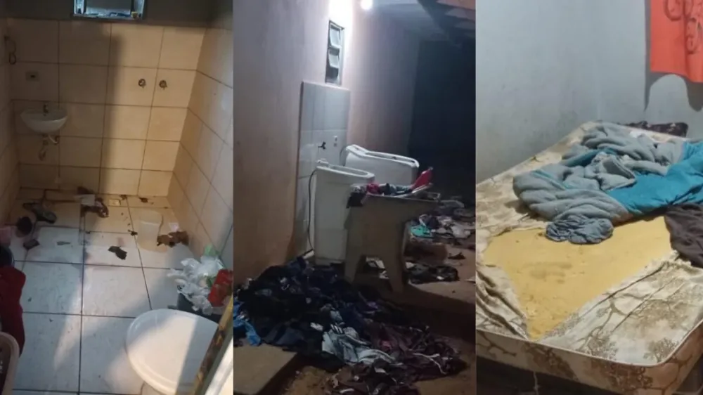 Crianças em estado de abandono são resgatadas de casa com lixo em cidade do Paraná