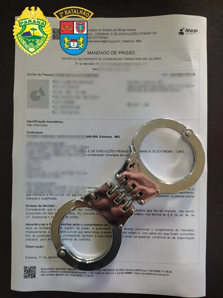 Polícia Militar prende homem por tráfico de drogas em Tomazina