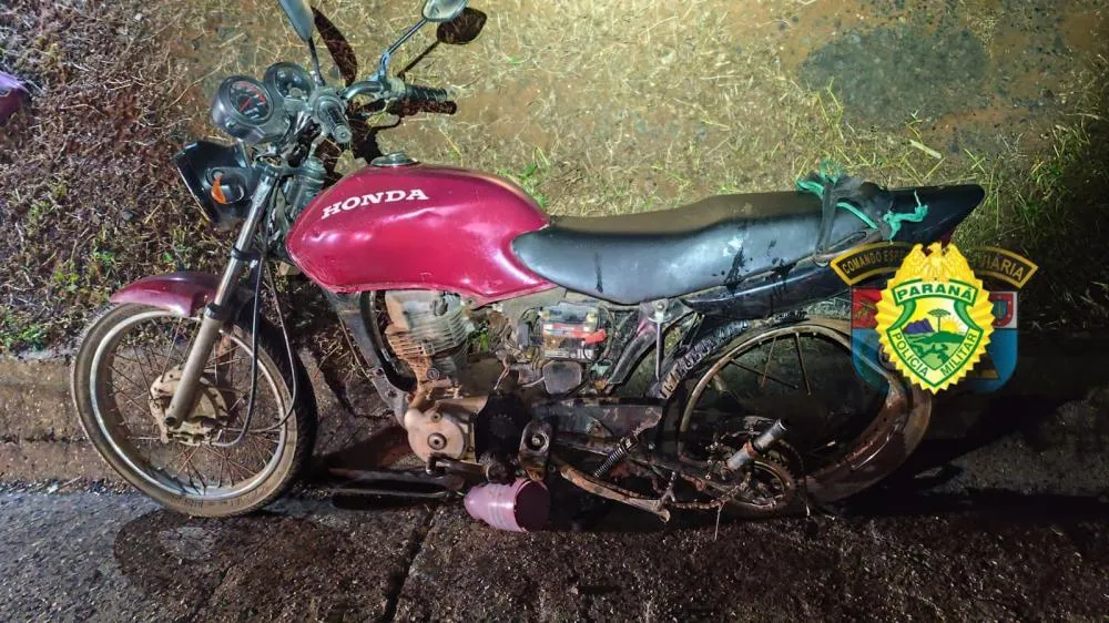 Acidente deixa idoso ferido na PR092 em Wenceslau Braz