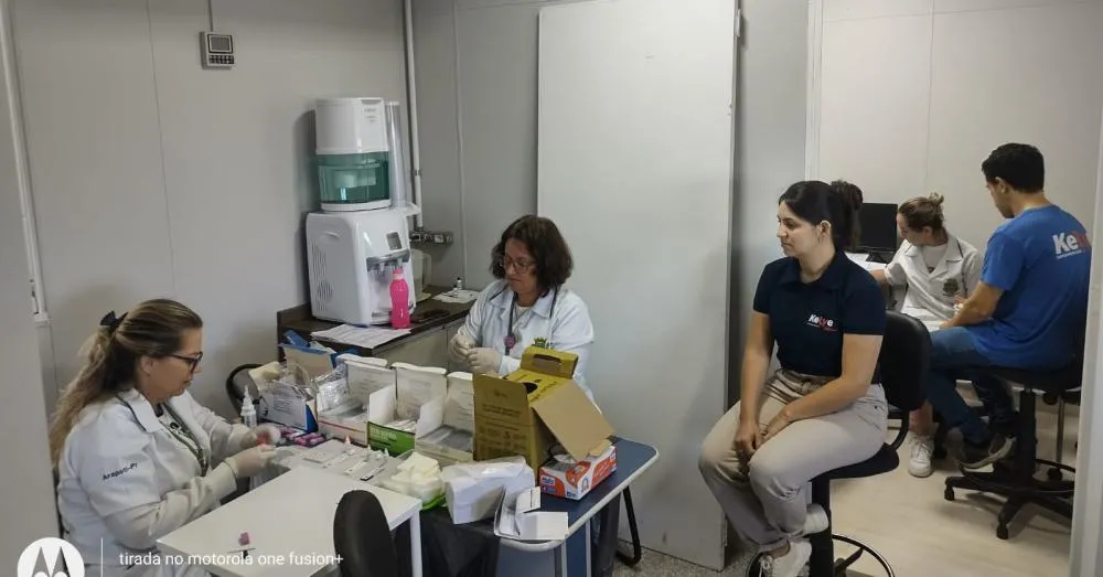 Centro de Especialidades Médicas de Arapoti realiza testes rápidos para em empresas