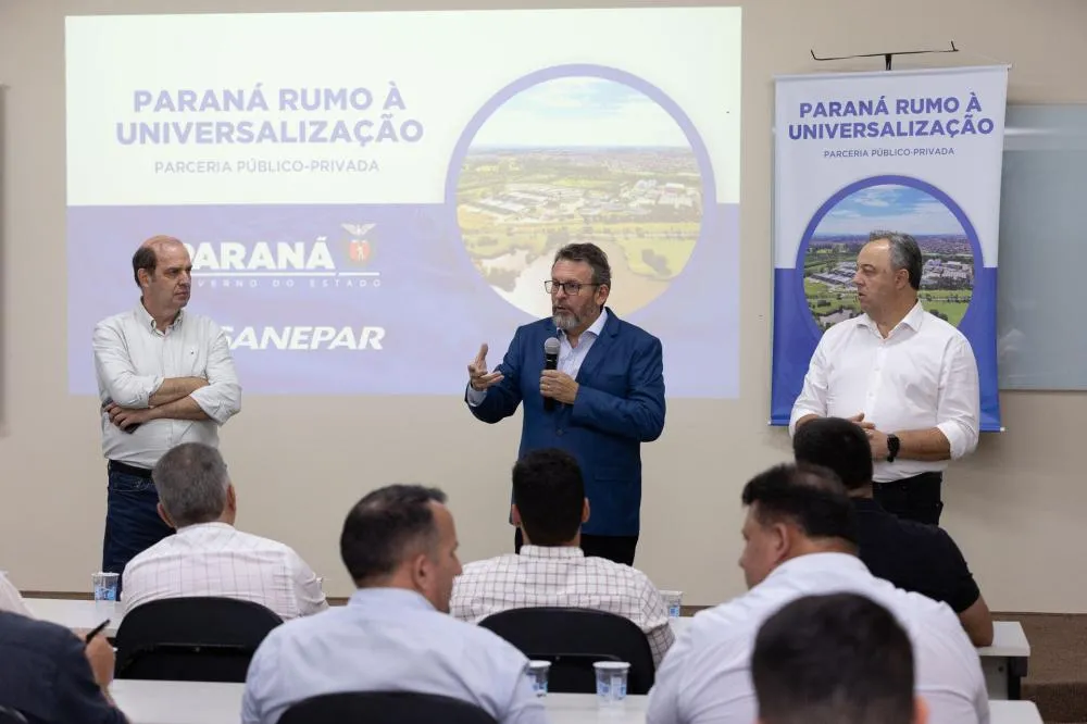 Parceria entre Sanepar e setor privado vai ampliar a rede esgoto no Norte Pioneiro