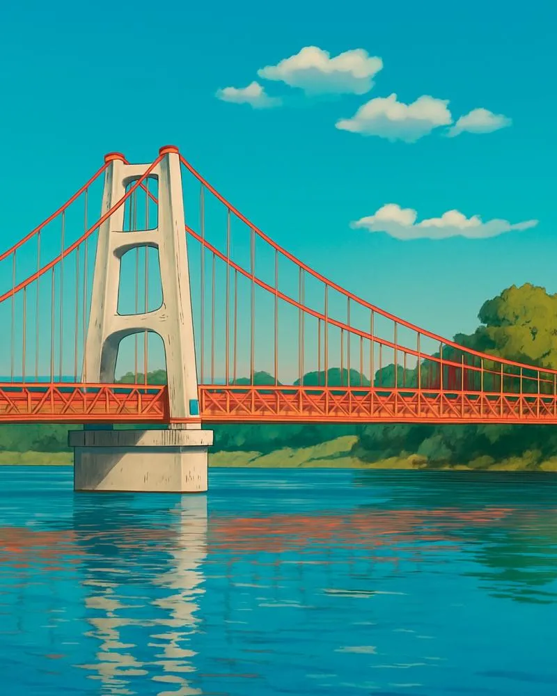 Ribeirão Claro entra na “trend do ghibli” e publica imagens da cidade na versão animada