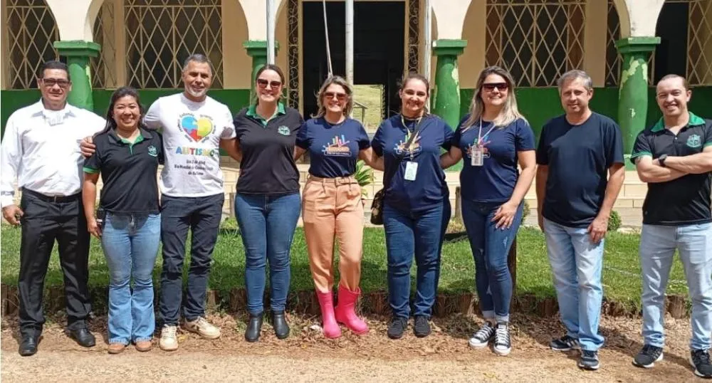 CEEP de Arapoti recebe visita da equipe do Núcleo Regional de Educação de Wenceslau Braz