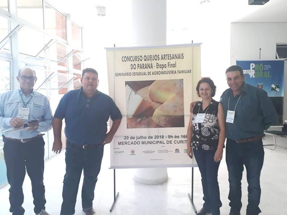 Casal de Santana do Itararé vence concurso com o segundo melhor queijo do Estado