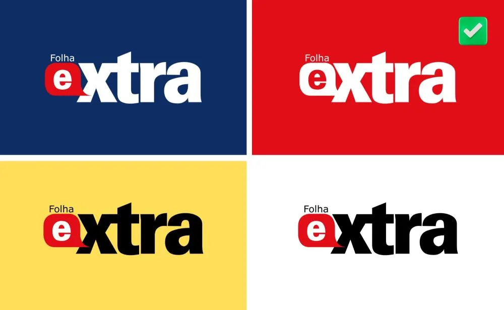 Público escolhe nova cor oficial da nova identidade visual da Folha