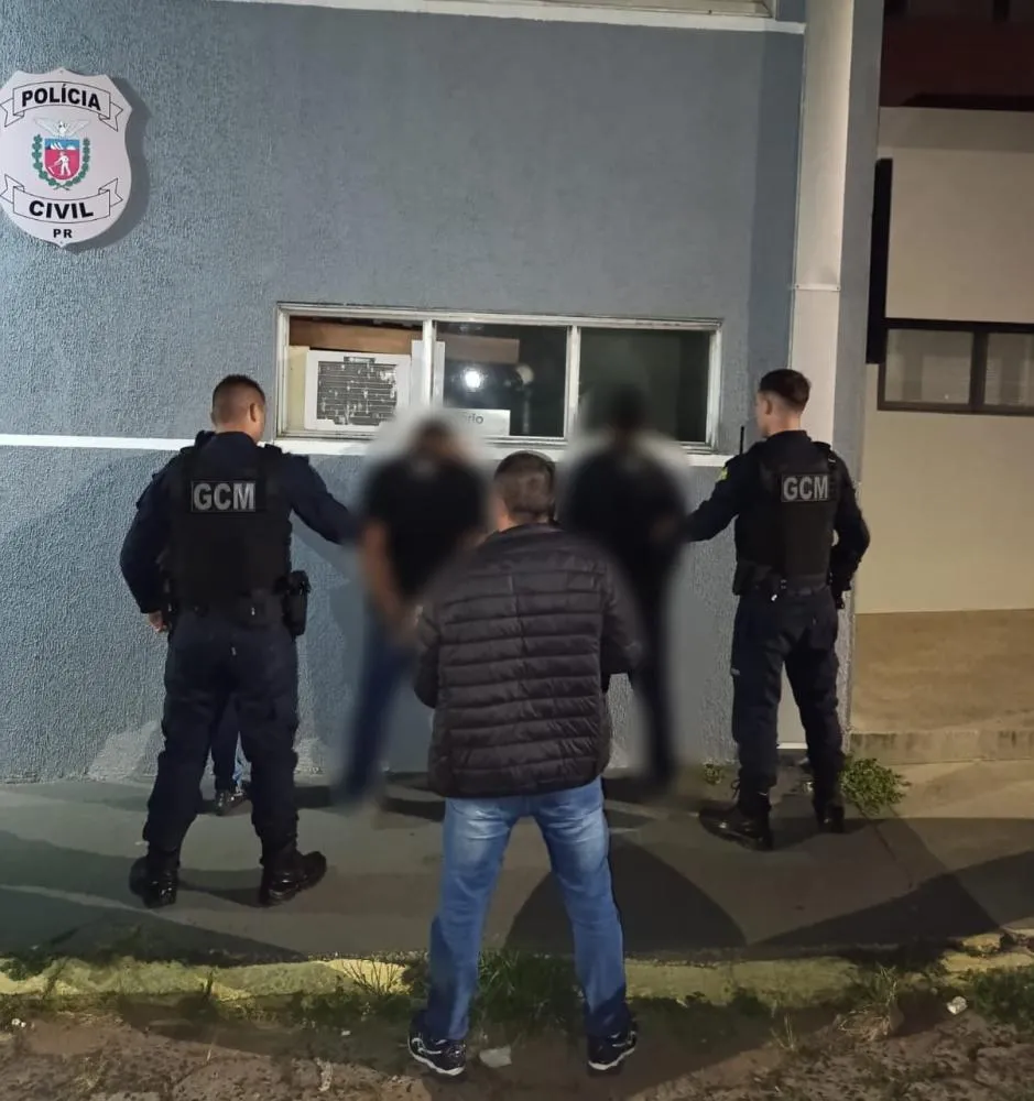 Guarda Civil prende dupla que praticou furtos em dois supermercados de Jaguariaíva