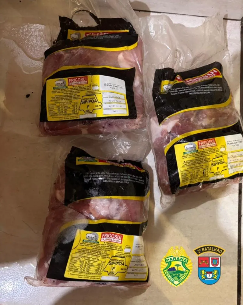 Homem é preso após furtar peças de carne em escola da região