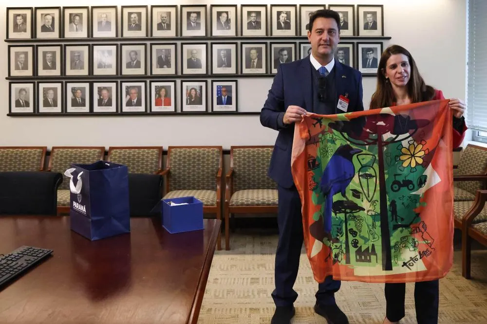 Governador busca parceria com os EUA para reforçar segurança na fronteira e combater o tráfico