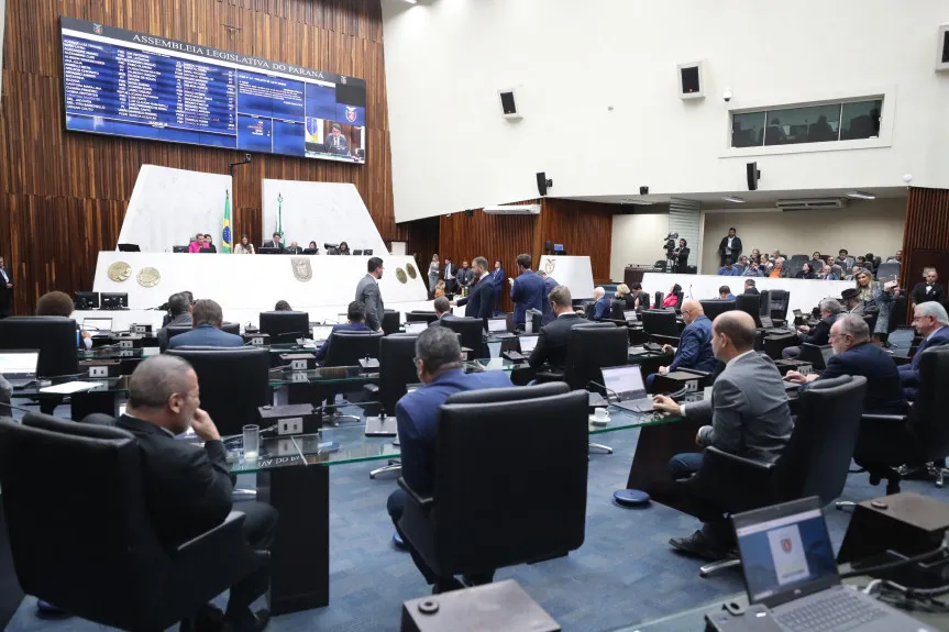 Assembleia Legislativa aprova projetos voltados à segurança pública e justiça no Paraná