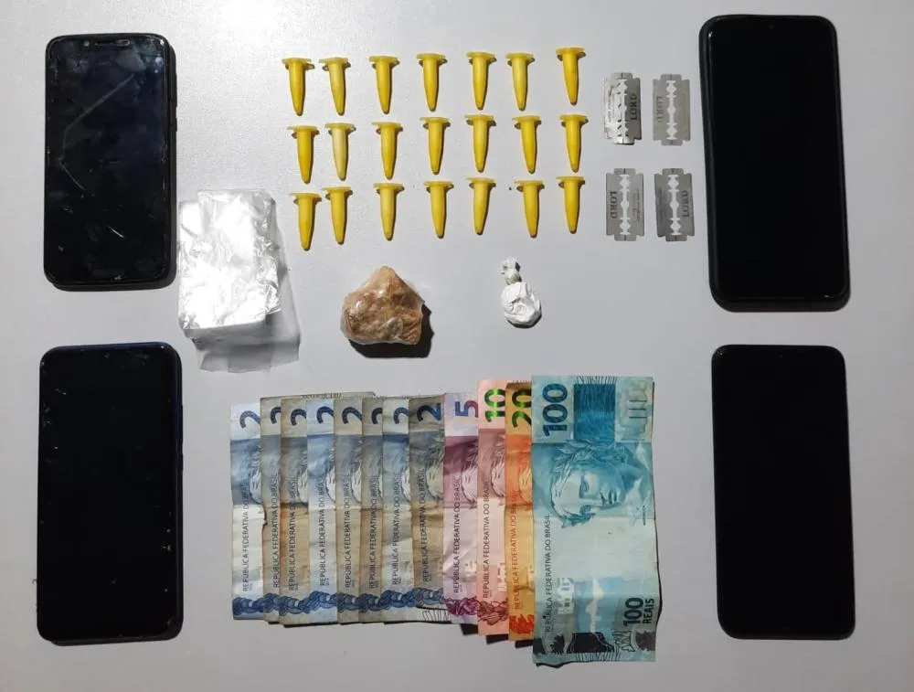 Casal é preso por tráfico de drogas na região