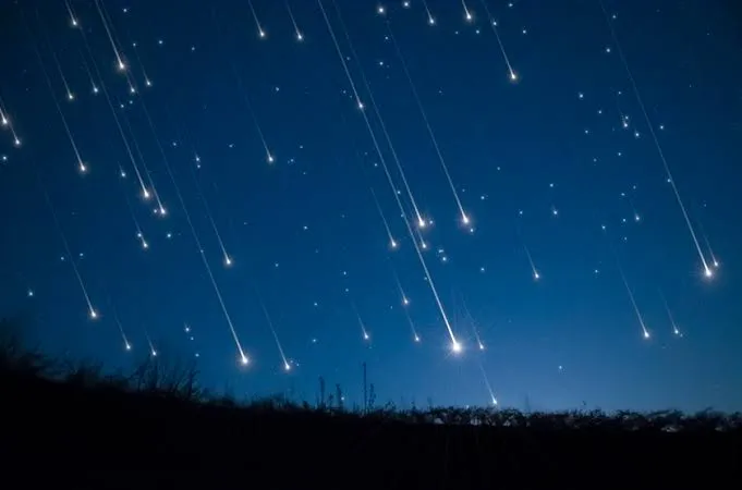 Chuva de meteoros pode ser vista no céu no Norte Pioneio na madrugada desta terça-feira