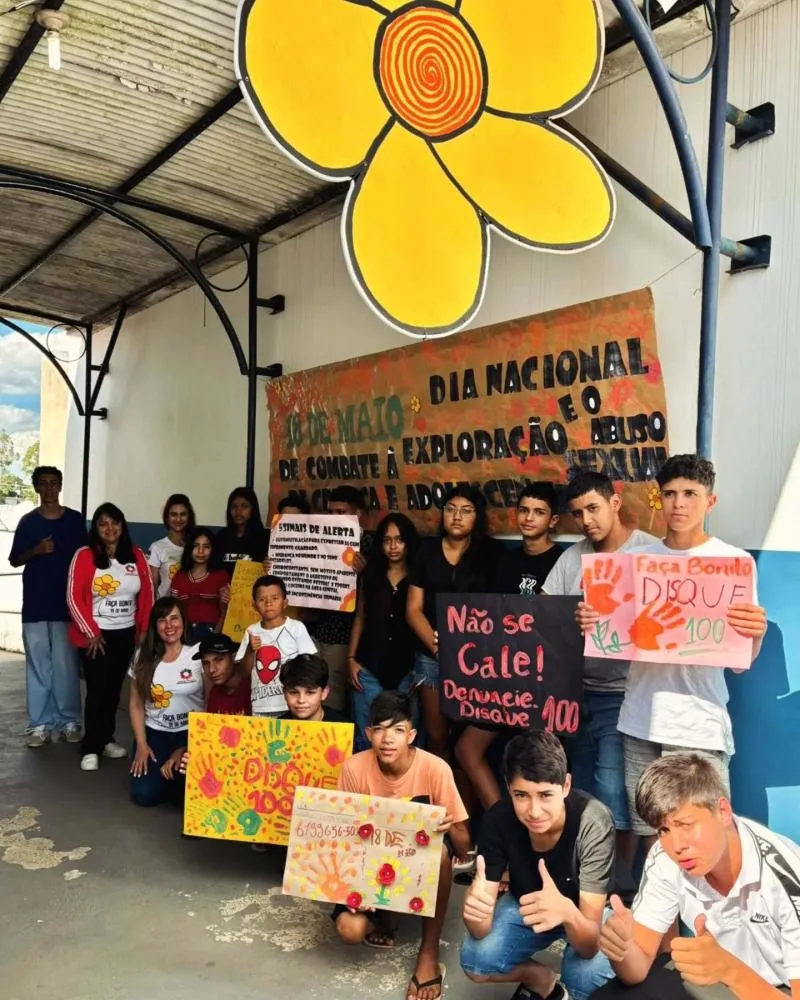Sengés realiza mobilização contra a violência sexual infantil com ações educativas e visita a escolas