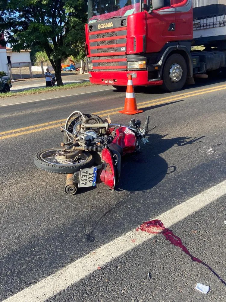 Acidente mata motociclista na PR092 em Arapoti
