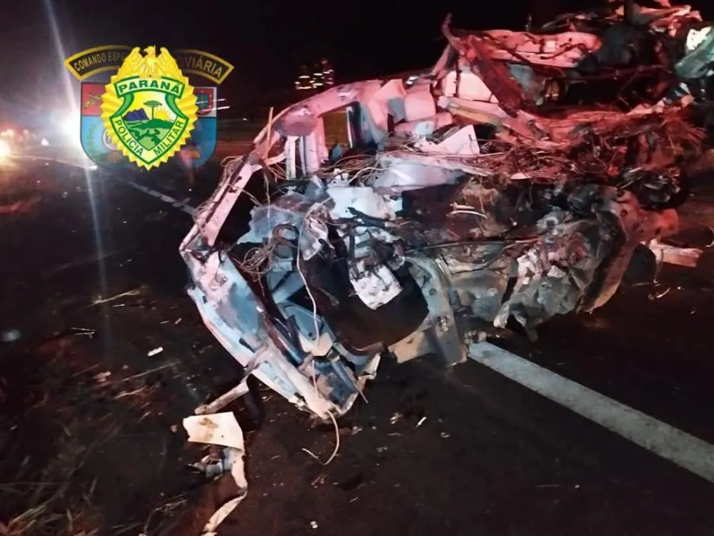 Grave acidente na PR-090 deixa condutor morto no Norte Pioneiro