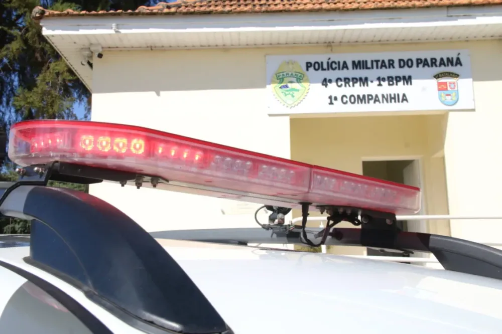 Ladrão tenta invadir casa nos Campos Gerais e acaba entalado na chaminé