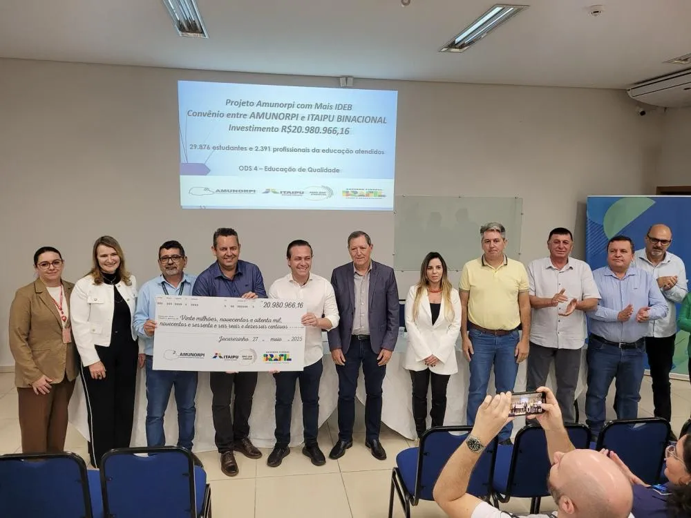 Amunorpi recebe mais de R$ 20 milhões para projeto educacional em parceria com a Itaipu
