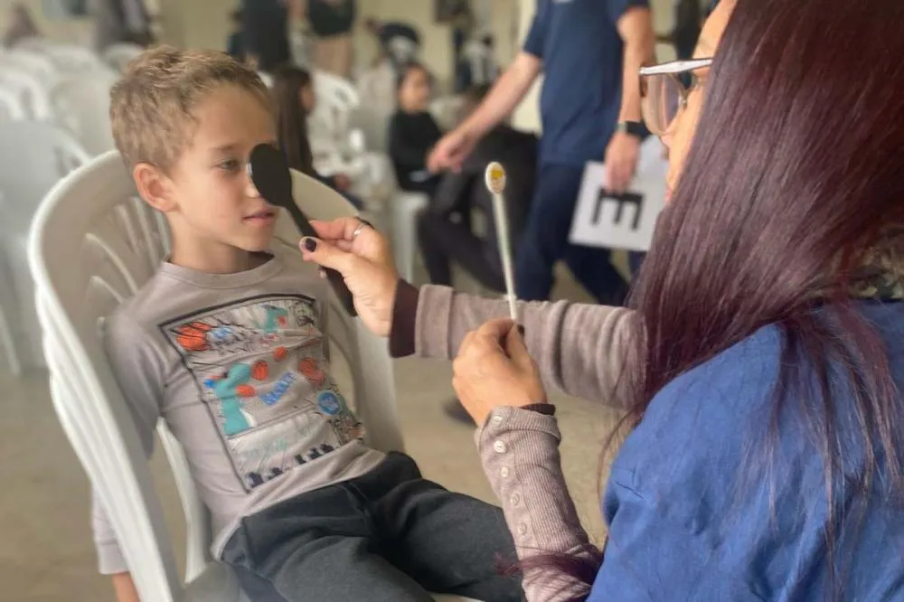 Wenceslau Braz participa de programa com atendimento oftalmológico para estudantes