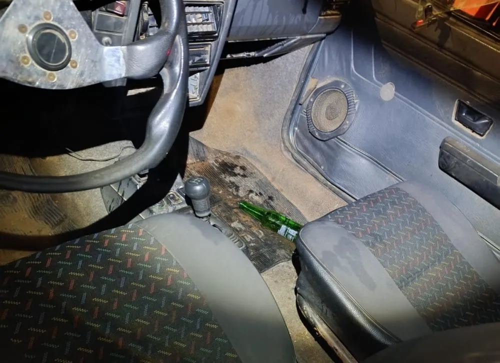 Motorista embriagada é presa após causar acidente em Wenceslau Braz