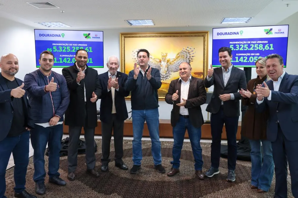 Governo anuncia recursos do Asfalto Novo, Vida Nova para dois municípios do Norte Pioneiro