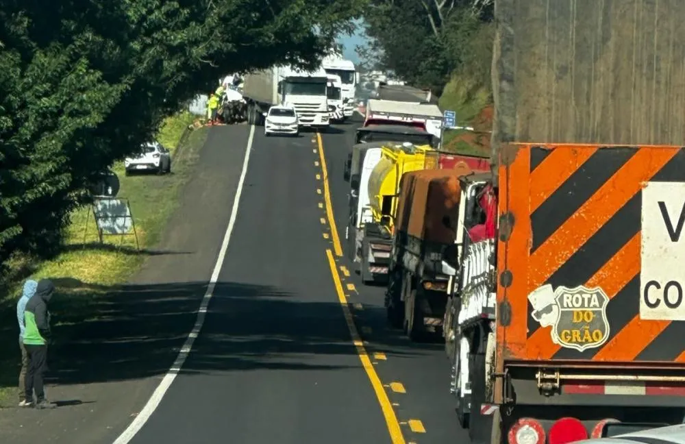 PR092 é cenário de dois acidentes e muito trânsito nesta quinta-feira