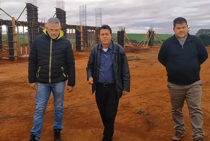 Santana do Itararé avança na construção de seu primeiro Ginásio Esportivo