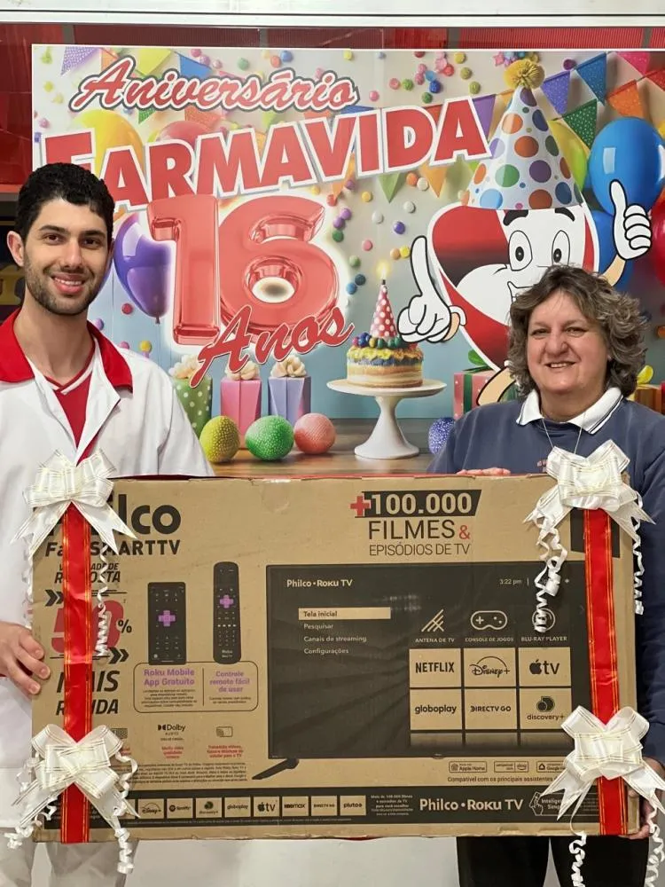 Farmavida celebra 16 anos de trajetória com diversas premiações e promoções especiais