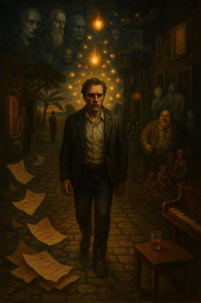 Há muitas luzes acesas na minha cabeça