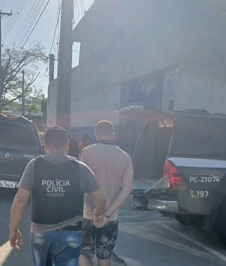 Líder de facção acusado de matar homem com 29 tiros em Sengés é preso pela Polícia Civil