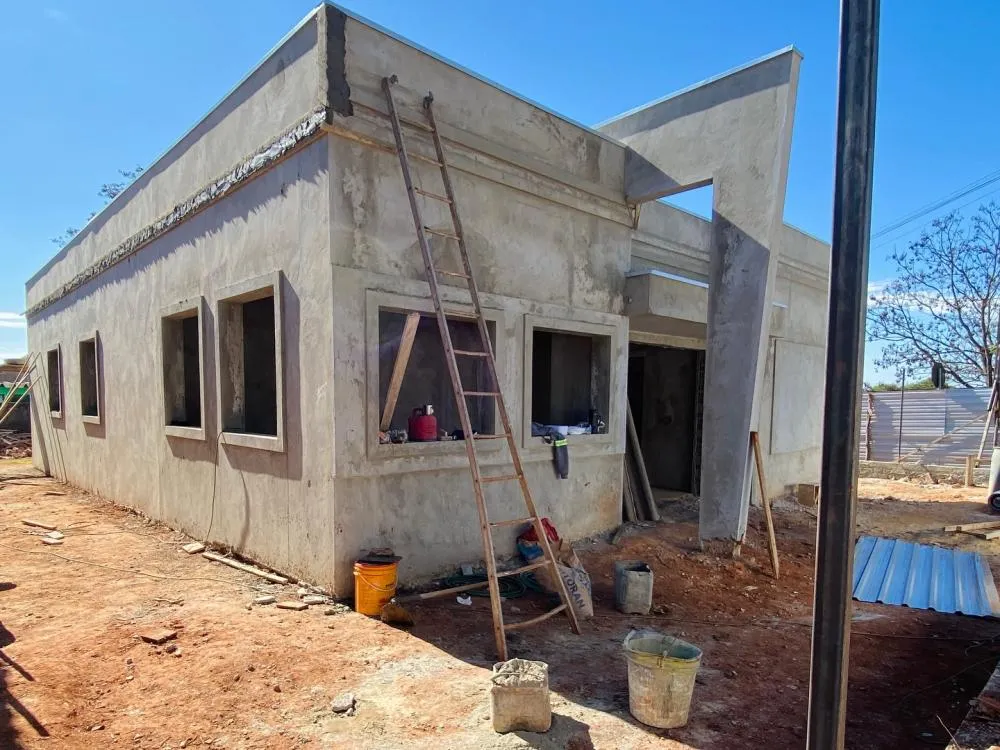 Obras do novo prédio do CRAS Central avançam em Arapoti