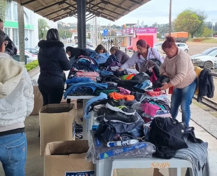 Campanha do agasalho distribui mais de três mil peças em Jaguariaíva