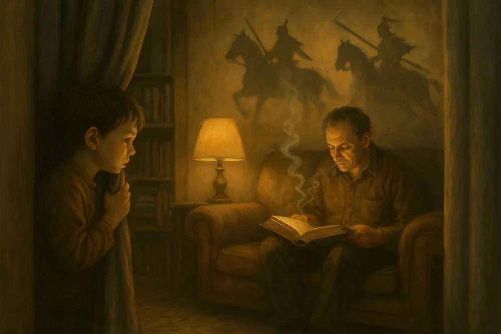 O MENINO, O LIVRO E O GRIFO DE FOGO