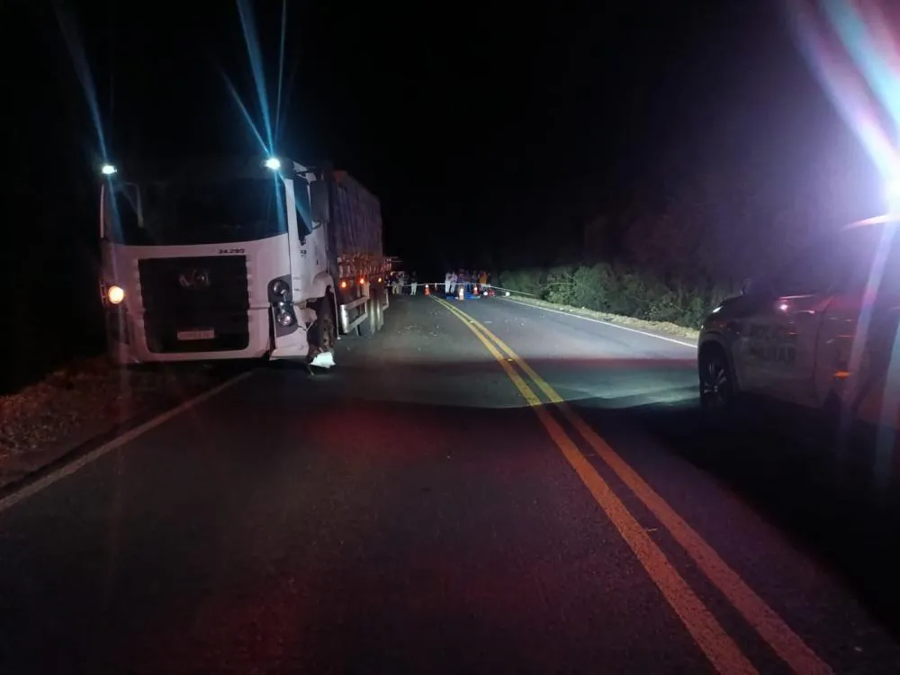 Acidente com moto de Jaguariaíva deixa um morto e outro em estado grave