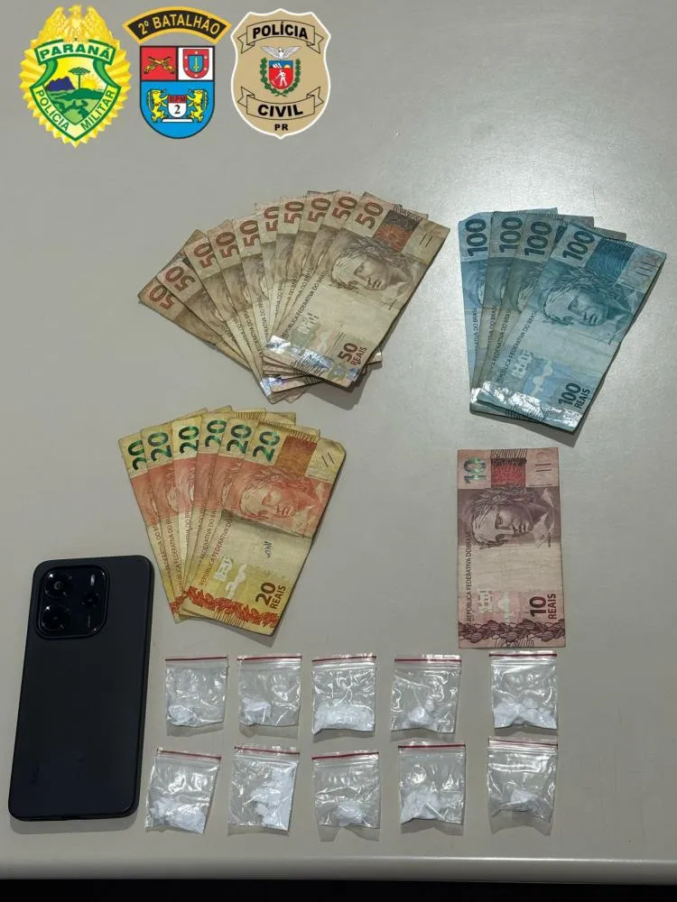 Mulher é presa por tráfico de drogas em Siqueira Campos