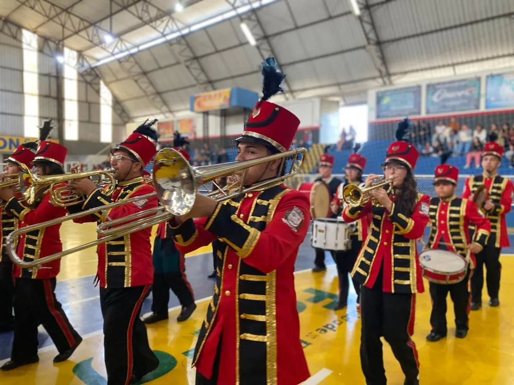 Primeiro encontro de bandas e fanfarras é sucesso em Arapoti