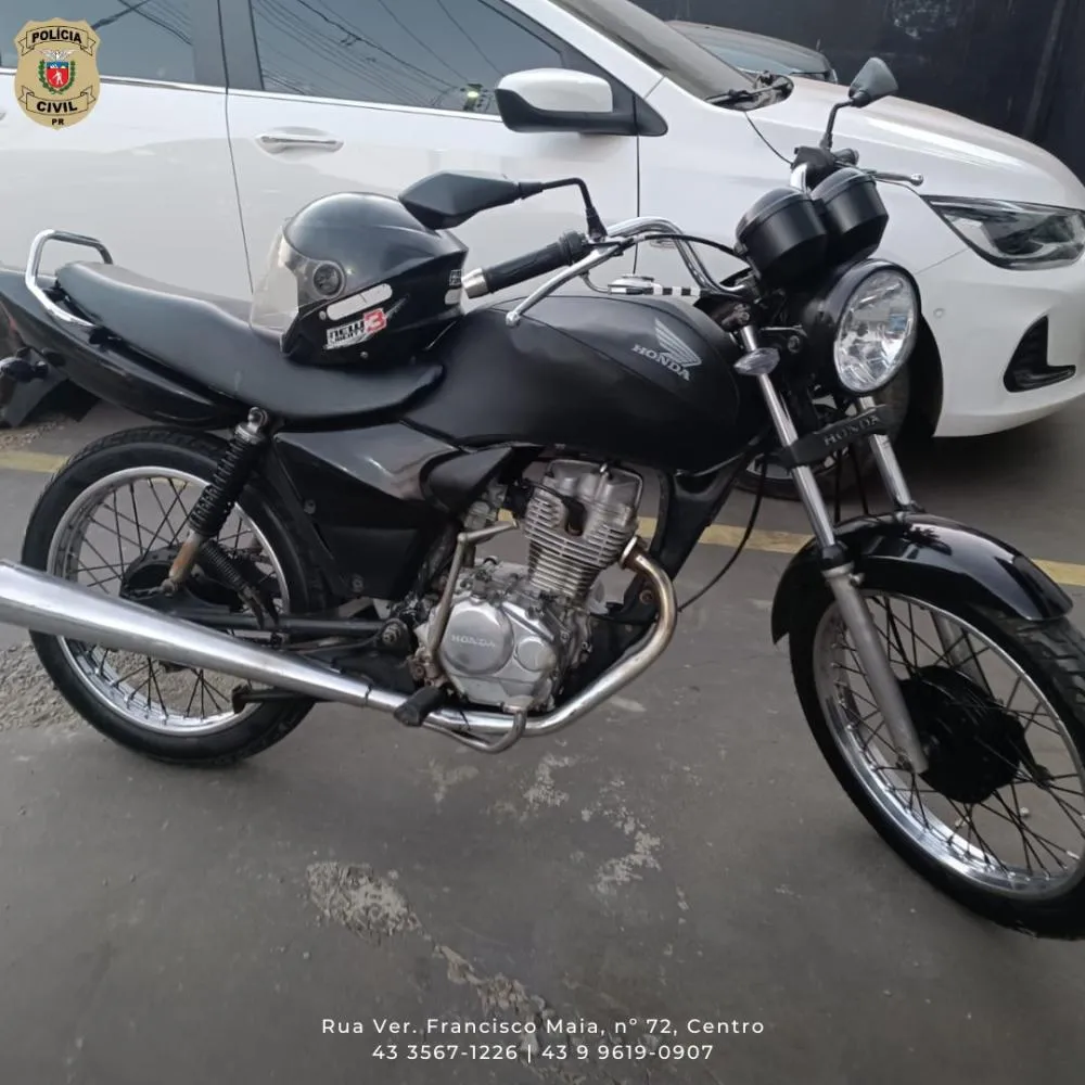 Criminosos se passam por membros do PCC e tentam furtar motocicleta em Sengés