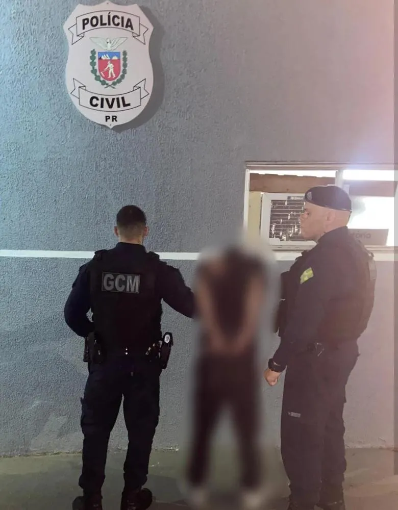 Homem bêbado bate na mulher, ameaça matá-la e acaba preso em Jaguariaíva