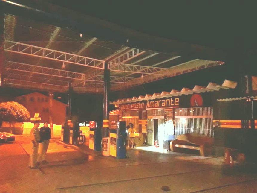 Posto de combustíveis é alvo de incêndio criminoso