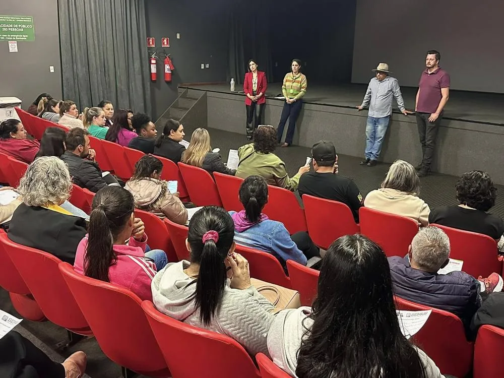 Produtores da Feira da Lua participam de capacitação em Jaguariaíva