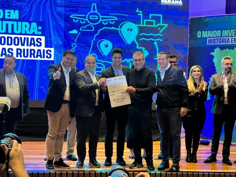 Governo anuncia investimento milionário para obras em Arapoti