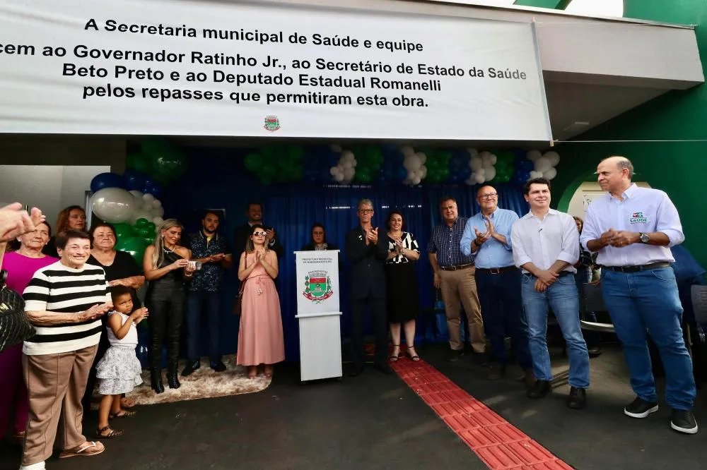 Estado inaugura novas UBSs no Norte Pioneiro