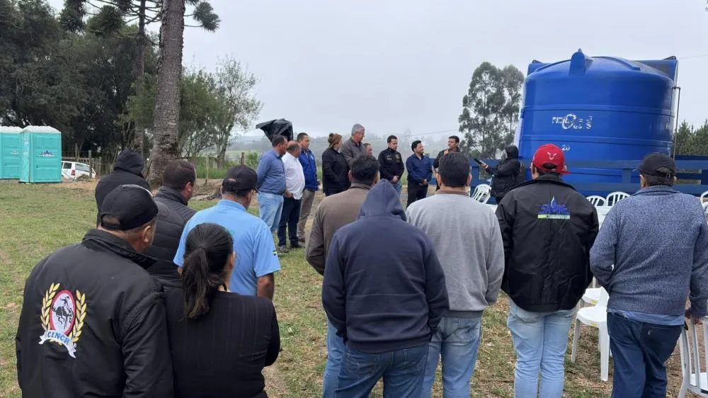 SAMAE entrega sistema de abastecimento para bairro rural de Jaguariaíva