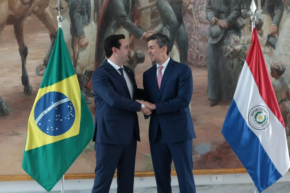 Ratinho Junior recebe o presidente do Paraguai para alinhar novas parcerias