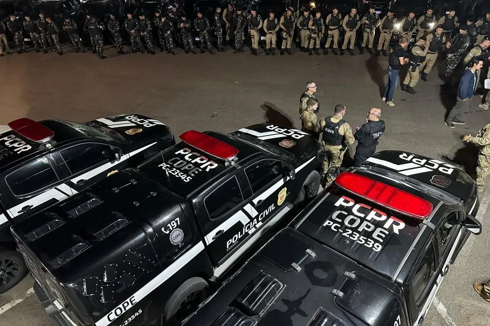 Paraná registra queda nos casos de roubos e homicídios em 2025