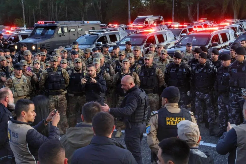 Forças de segurança se unem em grande operação para combater o crime no Norte Pioneiro